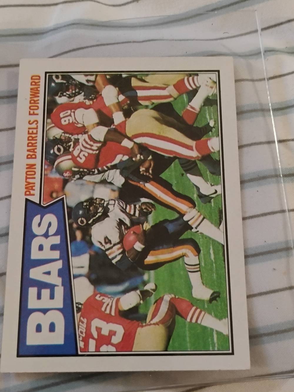 Walter Payton A Couple Of My Kid Years, I Think I Have Hulk Hogan, Mint Conditio